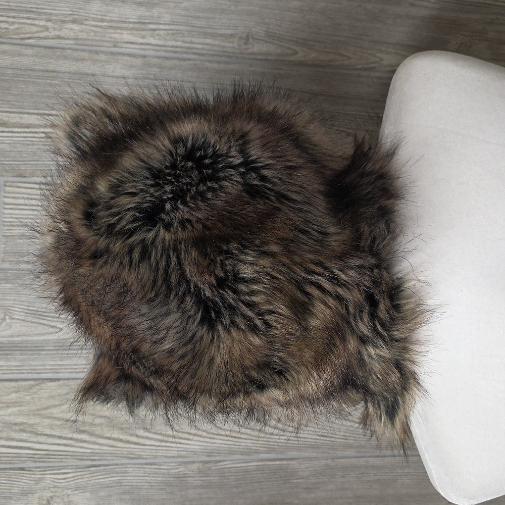 Spirithoods Dire Wolf Faux Fur Hood Adult One Size - Picture 6 of 12